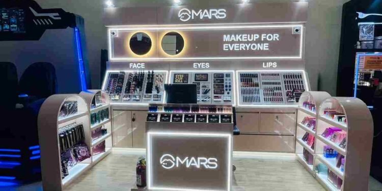 MARS Cosmetics, Kiosk Expansion, India, Beauty Retail, Cosmetic Brand, Accessibility, Customer Experience, Makeup, 30 Kiosks, Nationwide Expansion, MARS Cosmetics Kiosks, Beauty Retail Stores, Customer Engagement, Affordable Makeup, High-Quality Cosmetics, MARS Cosmetics India, Kiosk Expansion, Beauty Products India, Affordable Makeup India,