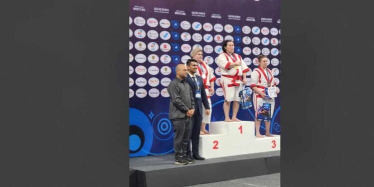 Gravolite fuels Qazaq Kuresi World Championships 2025 with world-class mats 1 Gravolite, Qazaq Kuresi World Championships 2025, Sports Mats, Wrestling Mats, Sports Flooring, World Championships New Delhi, Gravolite Sports Mats, High-Performance Sports Mats, Martial Arts Mats, Wrestling Events, Gravolite Mats, Gravolite Sports Flooring, Gravolite Wrestling Mats, Gravolite Sponsorship, Gravolite Official Partner, Qazaq Kuresi World Championships, World Championships New Delhi 2025, Sports Events New Delhi, International Wrestling Events, Wrestling Championships India, High-Performance Mats, Safety Sports Mats, Competitive Sports Flooring, World-Class Sports Mats, Durable Wrestling Mats, Professional Sports Mats, Paras Maheshwari Gravolite, Harish Kumar Tyagi Qazaq Kuresi, Qazaq Kuresi Association of India, Buy Gravolite Mats, Gravolite Sports Mats Online, Qazaq Kuresi World Championships Tickets, Sports Flooring Suppliers, Wrestling Mat Manufacturers, Gravolite sponsors Qazaq Kuresi World Championships 2025, Where to buy high-performance wrestling mats by Gravolite, Qazaq Kuresi World Championships 2025 official flooring partner, Gravolite provides world-class mats for wrestling championships, Safety sports mats for international wrestling competitions, Gravolite sports flooring for martial arts and wrestling, High-performance wrestling mats for Qazaq Kuresi World Championships, Gravolite official partner of Qazaq Kuresi World Championships in New Delhi, Buy Gravolite sports mats online for professional wrestling, Information on Qazaq Kuresi World Championships 2025 in India,