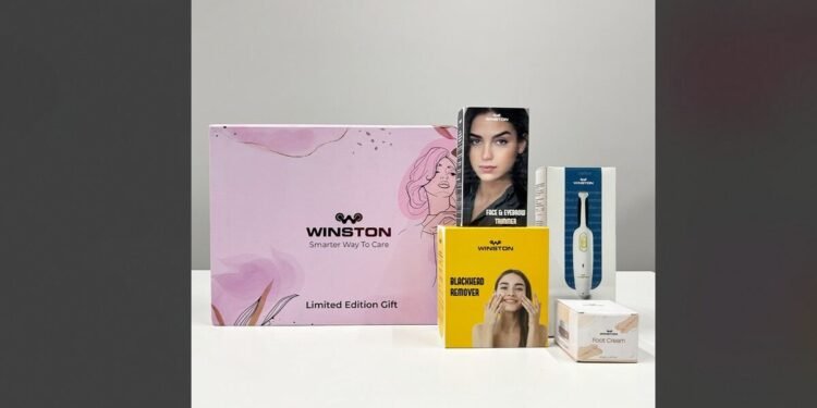 Winston Limited Edition Women's Gift Box, Women's Gift Box, Valentine's Day Gift, Self-Care Gift, Grooming Kit, Beauty Gift Set, Face & Eyebrow Trimmer   , Blackhead Remover   , Callus Remover, Foot Cream, Women's Grooming Tools, Skincare Gift, Luxury Gift, Pampering Gift, Valentine's Day Gift for Her, Gift for Women, Self-Care Tools, Beauty Tools, Best Valentine's Day Gift for Women, Luxury Self-Care Gift for Women, Women's Grooming Kit with Face Trimmer, Blackhead Remover and Foot Cream Gift Set ,  Where to Buy Women's Gift Box, Affordable Valentine's Day Gifts for Her, Unique Valentine's Day Gift Ideas, Pampering Gift Set for Women, Winston Limited Edition Gift Box Review, Winston, Winston Gift Box, Winston Beauty Tools, Exquisite Gift Set, Elegant Gift Box, Practical Gift, Aesthetically Pleasing, Deeply Hydrating, Precision Tool, Salon-Like Pedicure at Home,