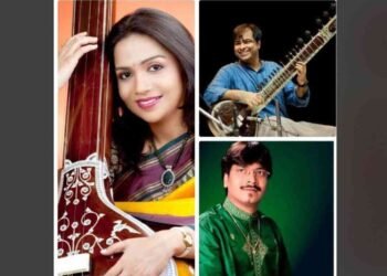 Fagunotsav, Dhaani Music and Cultural Foundation, Fagunotsav 2025, Bhartiya Vidya Bhavan Mumbai, March 22 2025 Events, Mumbai Cultural Events, Indian Classical Music Festival, Spring Music Festival, Classical Music Mumbai, Purbayan Chatterjee, Sitar, Ranjit Pathak, Santoor, Savani Shende, Classical Vocal, Anubrata Chatterjee, Tabla, Ajit Pathak, Rohit Mujumdar, Harmonium, Guru Tarun Bhattacharya, Santoor Ashram, Spring Festival, Indian Culture, Holi, Maha Shivaratri, Rang Panchami, Fagun Month, Indian Classical Music, Ragas, Paraj Basant Bahar Dadra, Hori, Chaiti, Mumbai Events, Girgaon Chowpatty, BookMyShow, Mumbai Concerts, Cultural Foundation, Non-Profit Organization, Music Festival, Live Music, Cultural Events, Indian Music, Classical Music,