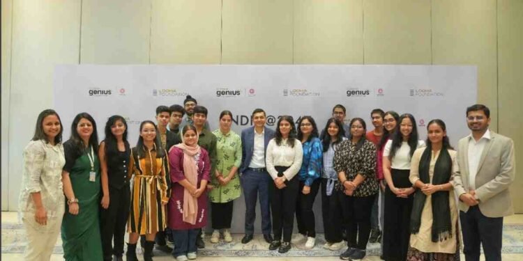 Young Visionaries Shape India's Future: Lodha Geniuses Discuss India@2047 in Mumbai 1 India 2047 vision, Young geniuses India, Future of India discussion, Lodha Genius Programme, India's youth vision, Talent retention India, India's development goals, India's future leaders, India's education future, India's innovation future, Abhishek Lodha India 2047 Ashoka University, Lodha Foundation,