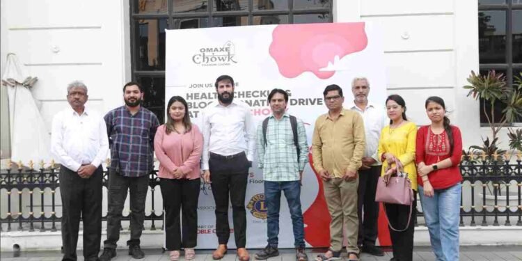 Omaxe Chowk, Blood Donation Drive, Lions Club Delhi Metro, Health Checkup Camp, Community Health Initiative, Blood Donation Awareness, Social Responsibility, Chandni Chowk Events, Delhi Community Events, Healthcare Awareness Delhi, Omaxe Group CSR, Jatin Goel Omaxe, Life Saving Blood Drive, Community Engagement Delhi Omaxe Chowk News, Voluntary Blood Donation, Public Health Campaign, Retail Community Initiative, Lions Club Blood Drive, Compassion in Action,