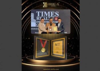 Bric-X Infra Awarded as 'Iconic Real Estate Consultant of the Year' at Times Realty & Infrastructure Conclave 2025 1 Bric-X Infra, Iconic Real Estate Consultant, Times Realty Conclave 2025, Real Estate Consultant India, Investment Advisory Gurugram, Real Estate Awards India, Sher Singh Rathore, Vijay Kamboj, Amit Rangi, Gurugram Real Estate, Delhi NCR Property Investment, Real Estate Investment India, NRI Real Estate Services, Property Consultant India, Real Estate News India,