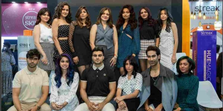 Streax Professional EVOQUE Collection, Hair & Beauty Show 2025, Streax Professional hair artistry, EVOQUE Collection launch, Minimalist opulence haircare, Timeless hair trends, Modern elegance hair, Retro inspired hair, Sophisticated hair style, Contemporary hair fashion,