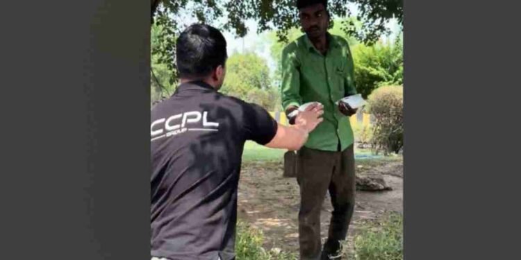 ICCPL Foundation, Akshaya Tritiya, Community Service, Social Responsibility, Noida, Buttermilk Distribution, Summer Relief, Charity, Philanthropy, Kindness, Compassion, NGO, India, Uttar Pradesh, Sector 62, Sector 63, Sai Temple Sector 59,