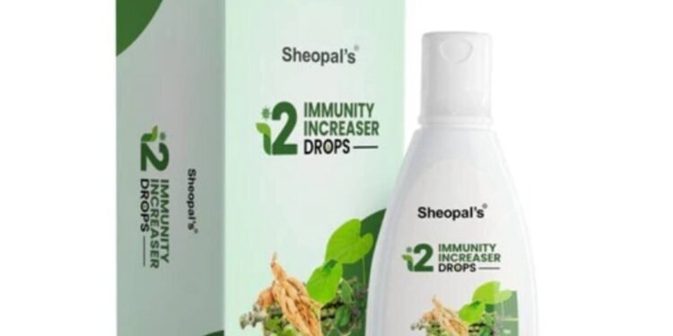 Sheopal's, i2 Immunity Increaser Drops, Ayurvedic, immunity booster, natural immunity, herbal drops, immune system, Tulsi, Amla, Giloy, Ashwagandha, Kalonji, Clove, Green Tea, respiratory health, natural remedies, health and wellness, India
