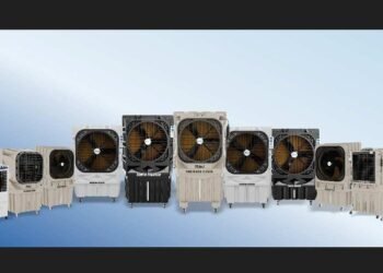 Raj Cooling Systems, Aakar Exhibition 2025, Air Coolers, New Product Launch, Cooling Solutions, Tent Coolers, Commercial Coolers, Domestic Coolers, BLDC Fans, India Expo Mart, Greater Noida, Air Cooling Industry, HVAC, Energy Efficient Coolers, Innovative Cooling, Kalpesh Ramoliya,
