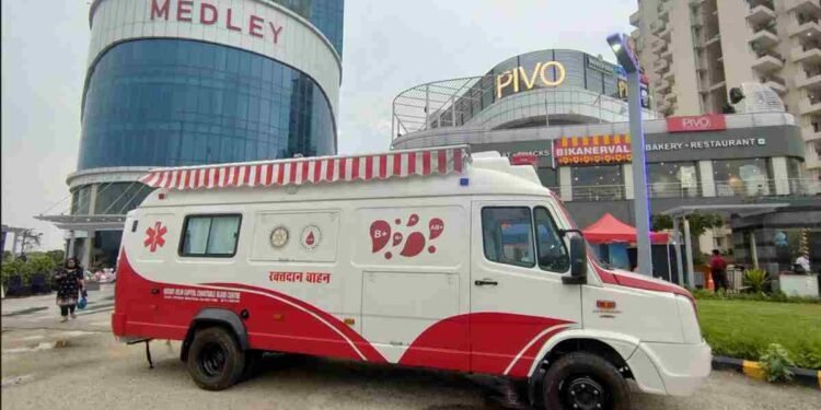 Blood Donation, Ocus Group, RAC Delhi Pegasus, Gurugram, Community Initiative, Social Responsibility, Healthcare, Philanthropy, Voluntary Donation, Life Saving