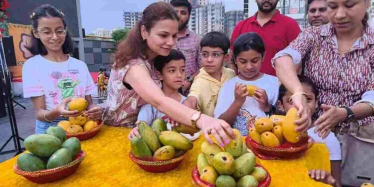 Gulshan One29, Mango Fiesta, Noida, retail hub, summer celebration, community event, food festival, family entertainment, Gulshan Group, Sector 129 Noida, mangoes, Delhi NCR events