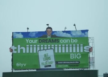 Olyv App, Sourav Ganguly OOH, Kolkata Marketing, Digital Lending India, Financial Wellness, Sourav Ganguly Birthday, OOH Advertising Campaign