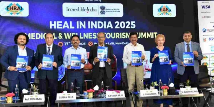 India Aims to Be Global Medical Hub by 2035 | Heal in India Report 1 medical tourism, India healthcare, Heal in India, wellness tourism, global medical hub, medical value travel, Ayurveda, medical visas, FHRAI, KPMG India