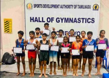 Rishi Kumar, SkyJumper, Trampoline Gymnastics, Olympic Gymnastics, Indian Athlete, Youth Sports, Sports Sponsorship, Athletic Training, Jump to Gold, SkyJumper Chennai, Gymnastics India, Sports Development India, Trampoline Park, Indian Olympian, Rishi Kumar Trampoline, Grassroots Sports,