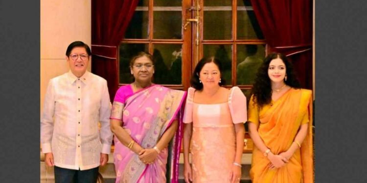 Anoushka Majumdar, Santoor, Rashtrapati Bhawan, Droupadi Murmu, Ferdinand Marcos Jr., India Philippines relations, Indian classical music, State Banquet,