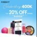 Insight Cosmetics: 20% Festive Offer on All Products to Celebrate 400K Instagram Followers 2 Insight Cosmetics, festive offer, makeup sale, beauty products, 20% discount, Instagram followers, Indian makeup brand, cruelty-free cosmetics, cosmetic sale, new beauty launches