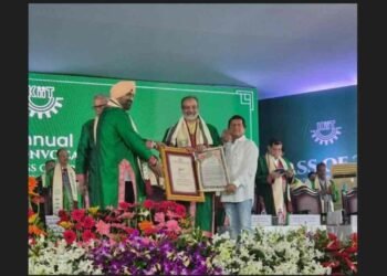 Dr. Huzaifa Khorakiwala, KIIT University Convocation, Honorary D.Litt, Wockhardt Foundation, I AM PEACEKEEPER, Bhubaneswar, social service, humanitarian award