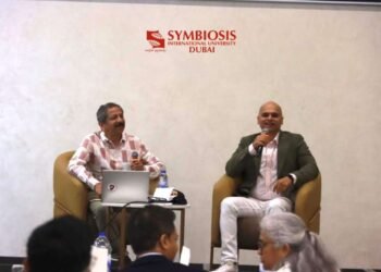 Symbiosis Dubai News, #SYMBInspires, Vikram Sathaye, Sunandan Lele, Higher Education Dubai, SIBM Alumni Event