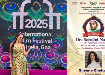 Sheena Chohan, Dr Sarojini Naidu Award 2025, Sant Tukaram film, IFFI Goa 2025, Indian actresses, Telugu debut, Working Women Awards, Sheena Chohan news
