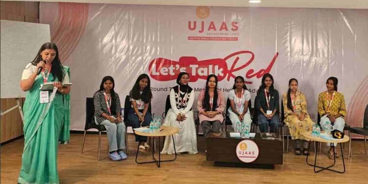 Ujaas Brings Together Adolescent Girls to Draft Mumbai’s First Charter of Menstrual Rights at the ‘Let’s Talk RED!’ Round Table on Girl Child Rights Day 1 Ujaas, Menstrual Rights Charter, Let’s Talk RED, Aditya Birla Education Trust, adolescent girls Mumbai, menstrual health rights, menstrual dignity, menstrual hygiene Maharashtra, Girl Child Rights Day, NGO menstrual initiatives