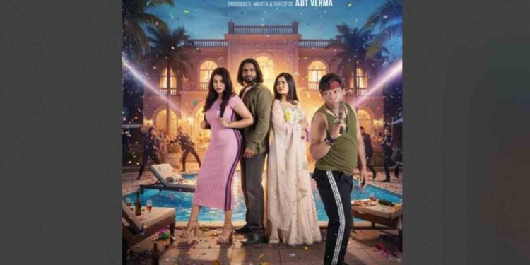 Ziddi Chhora, Ajit Verma, Zaara, Karishma, Udham Singh, Tirupati Productions, Bollywood poster, action film 2026, Hindi movie