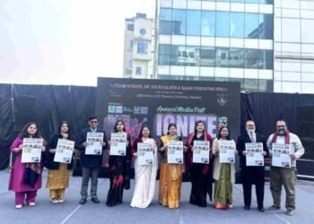 Satyam School IGNITE 2K25, annual media fest India, media students competitions, journalism college events, mass communication education