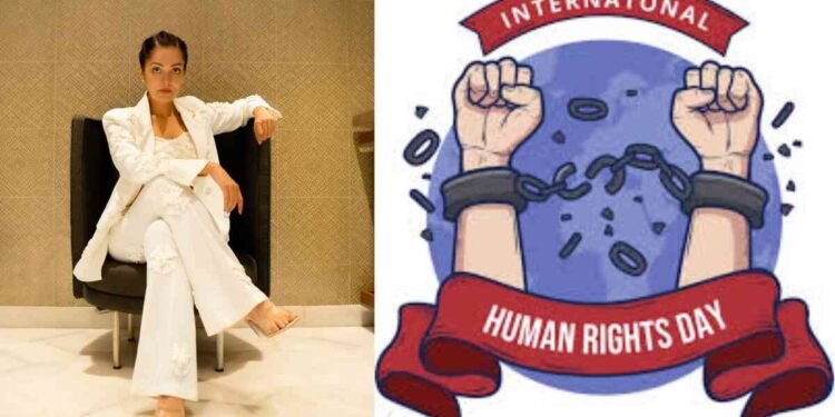 Human Rights Day 2025, East Meet West podcast, Sheena Chohan rights education, children’s human rights India, women’s rights awareness, global human rights initiatives, Sheena Chohan campaign