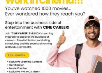 Timbuckdo And Pvr Inox Join Hands To Launch “Cine Career” A First-Of-Its-Kind Industry Learning Program For College Students 1 PVR INOX, Timbuckdo,