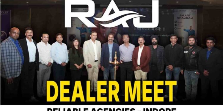 Raj Cooling Systems, dealer meet Indore, air cooler brand India, cooling solutions expansion
