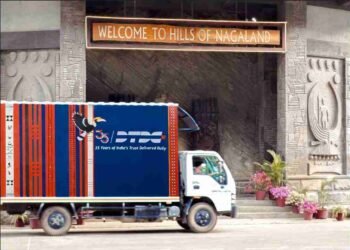 DTDC Nagaland Fleet, Hornbill Festival 2025, cultural storytelling logistics, Naga art India