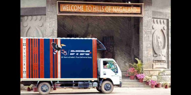 DTDC Nagaland Fleet, Hornbill Festival 2025, cultural storytelling logistics, Naga art India