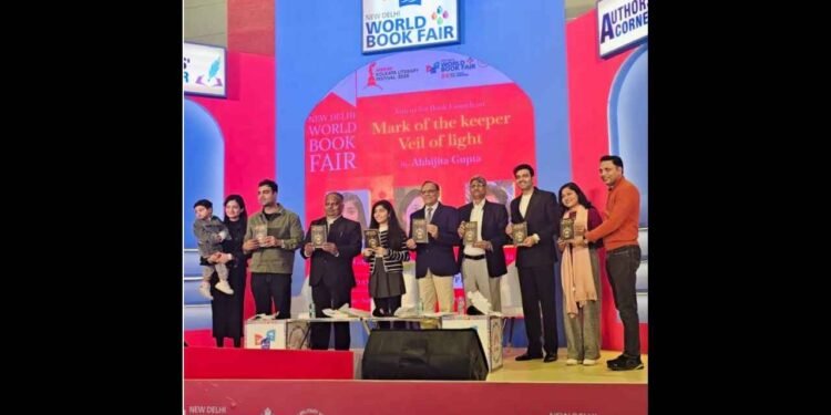 Abhijita Gupta, World Book Fair 2026, child author India, Mark of the Keeper, young writer