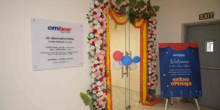 Embee Software Kolkata, IT company expansion India, Kolkata office launch, cloud services India, cybersecurity services