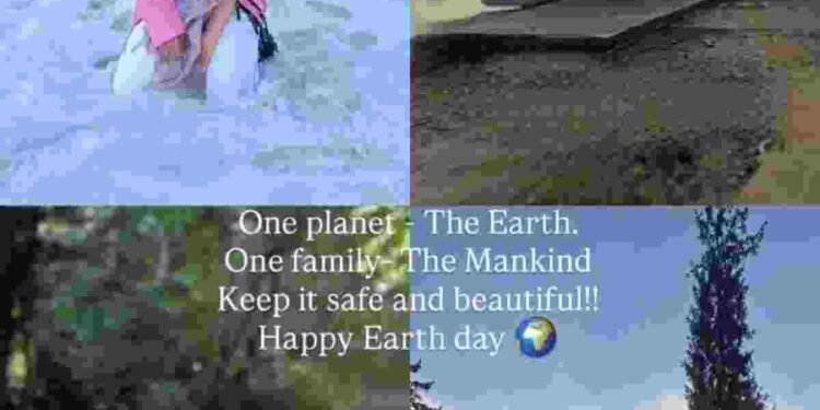 Ishita Raj Earth Day, World Earth Day 2026, Ishita Raj Instagram, nature post celebrity, Earth Day message India