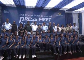 GAIL Utkarsh Super 80, JEE Main 2026 results, JEE Advanced 2026, GAIL CSR education, Varanasi girls coaching, women in STEM India, free JEE coaching girls, CSRL Super 80