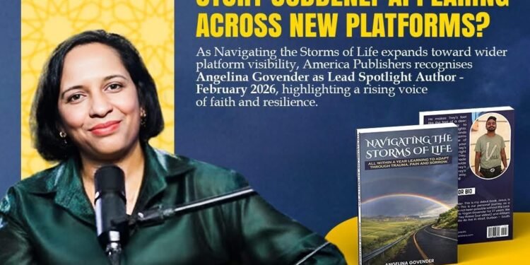 Angelina Govender, Navigating the Storms of Life, Christian inspirational book, faith and resilience, healing through trauma