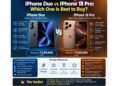 iPhone Duo and iPhone 18 Pro compared on price, camera and features