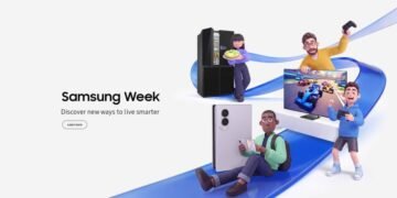 Samsung Week 2026 offers featuring discounts on Galaxy smartphones, AI-powered TVs, laptops, tablets and Samsung home appliances in India.